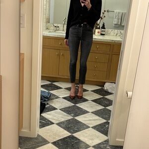 Citizens Of Humanity Dark Gray Skinny Jeans